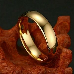 Wedding tungsten ring for men